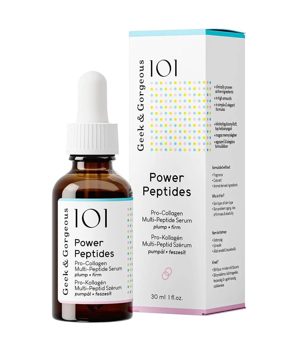 Geek & Gorgeous Power Peptides Serum 30 ml Kollagen-Boost