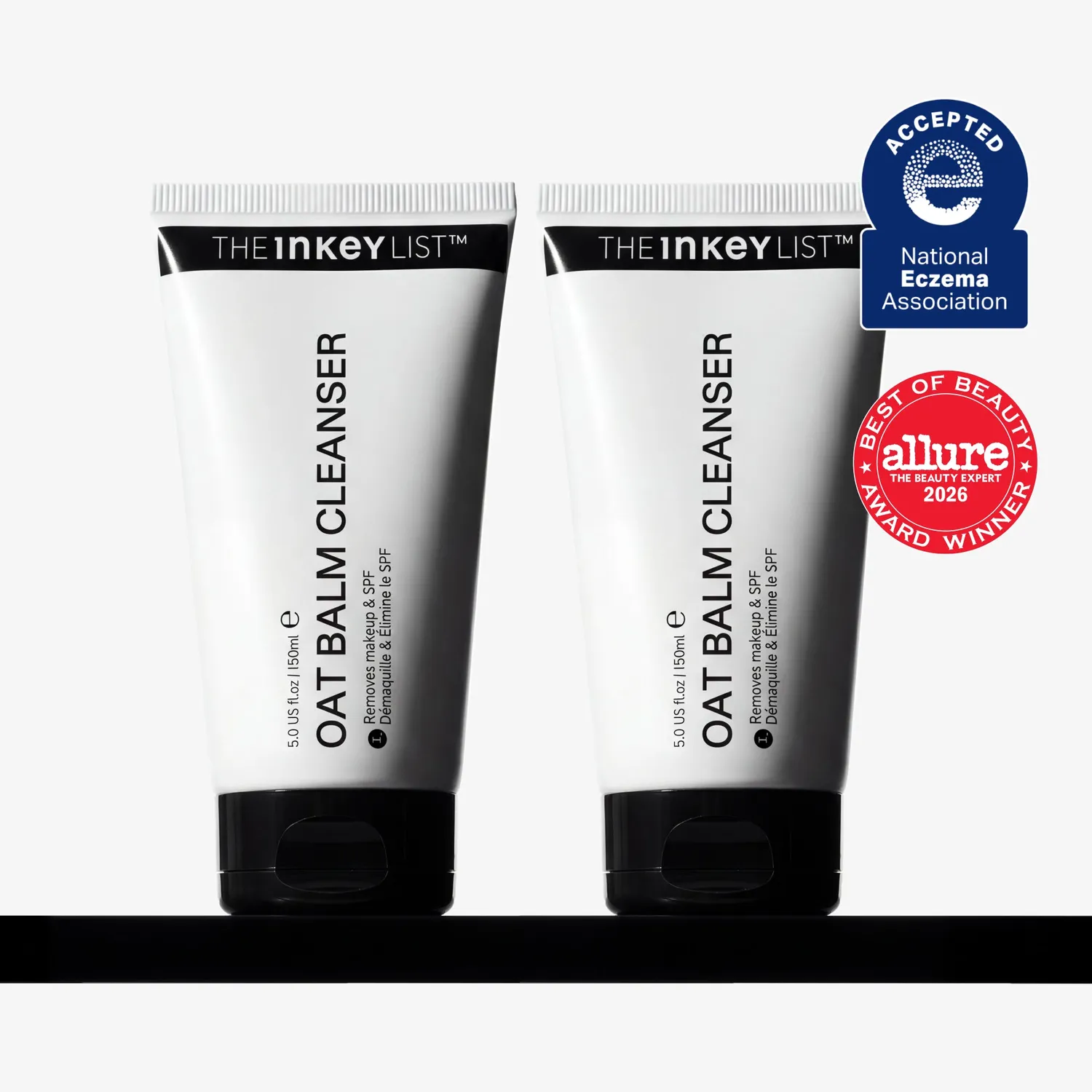 The INKEY List Oat Cleansing Balm Duo 2x150 ml empfindliche Haut