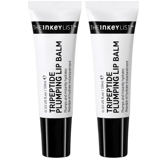 The INKEY List Lip Plumping Duo Lippenbalsam 2x10ml Peptid