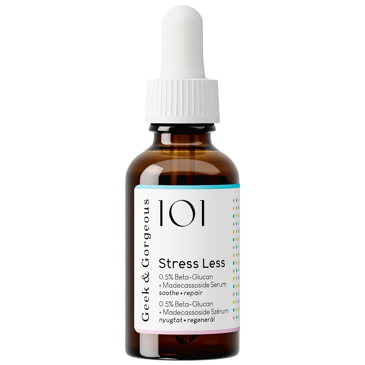 Geek & Gorgeous STRESS LESS Serum 30ml Beta-Glucan