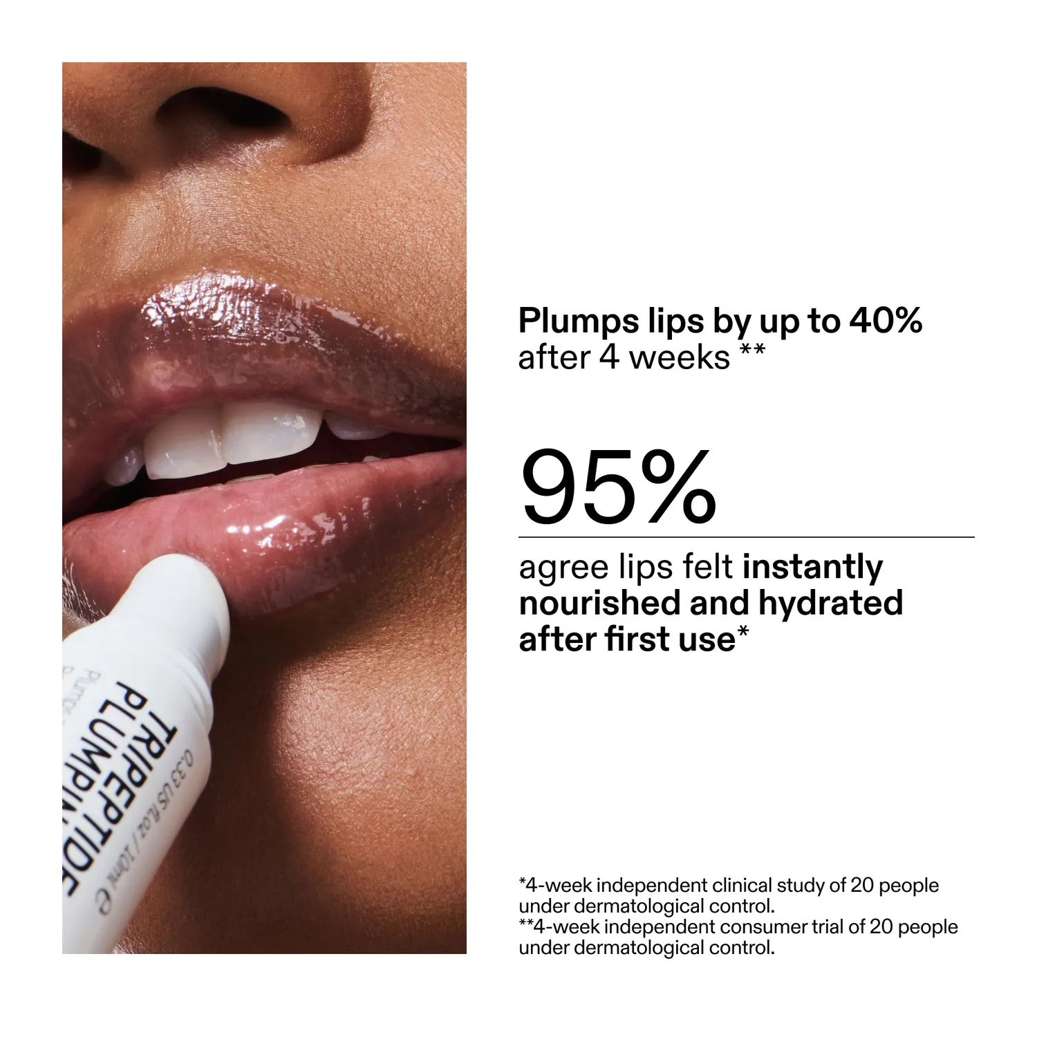 The INKEY List Lip Plumping Duo Lippenbalsam 2x10ml Peptid