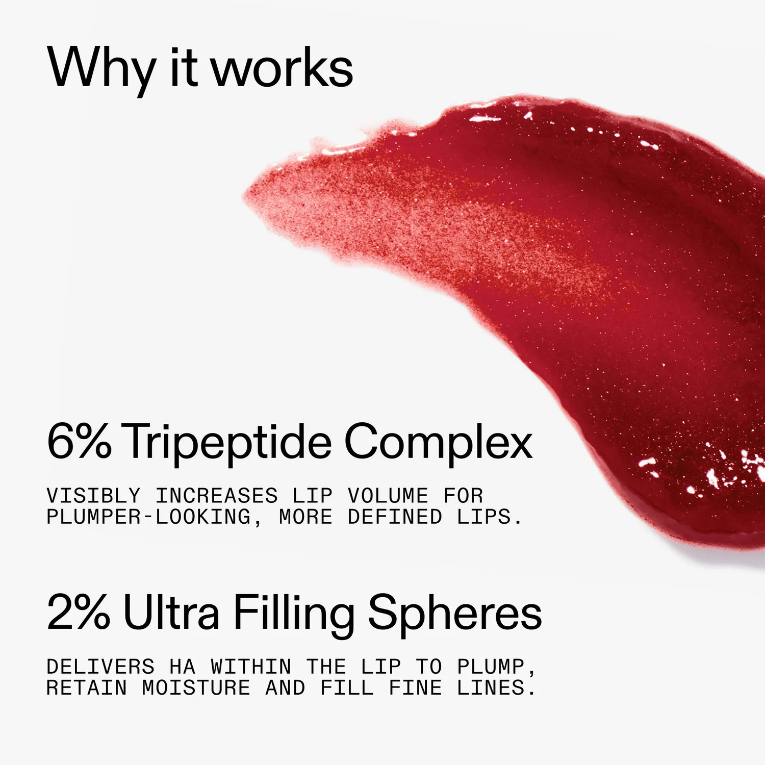 The INKEY List Tripeptide Lip Balm Berry 10ml getönt