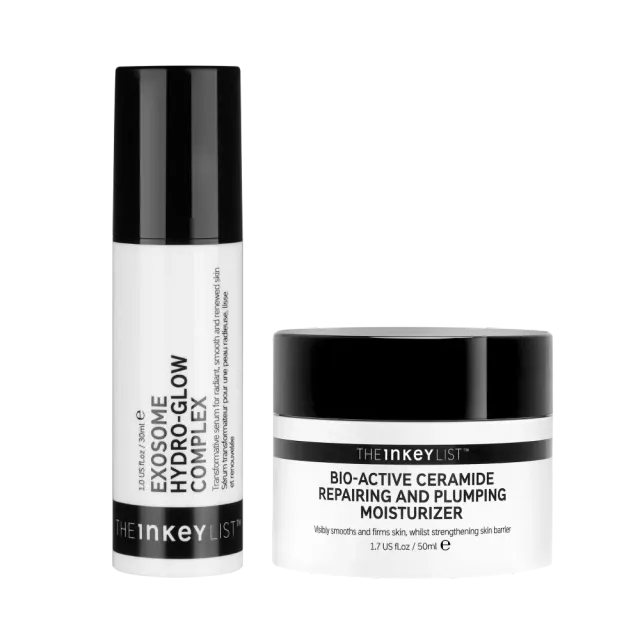 The INKEY List Exosome Ceramide Glow Duo Set für reife Haut