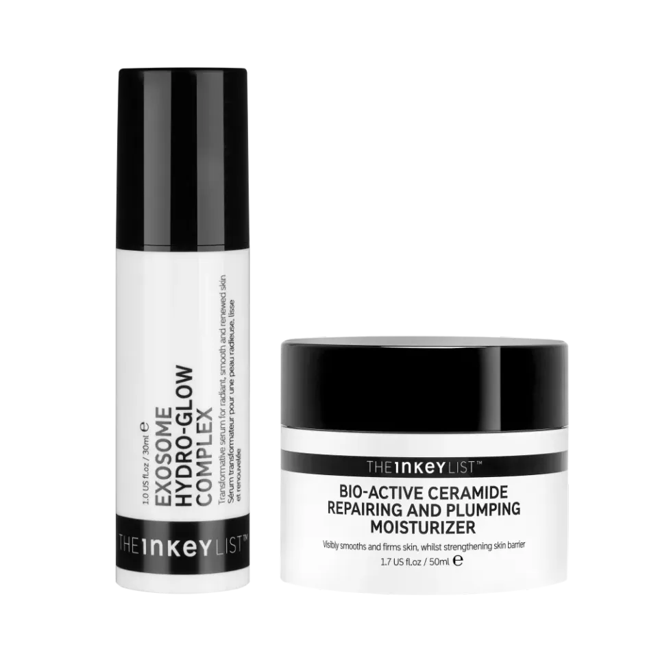 The INKEY List Exosome Ceramide Glow Duo Set für reife Haut