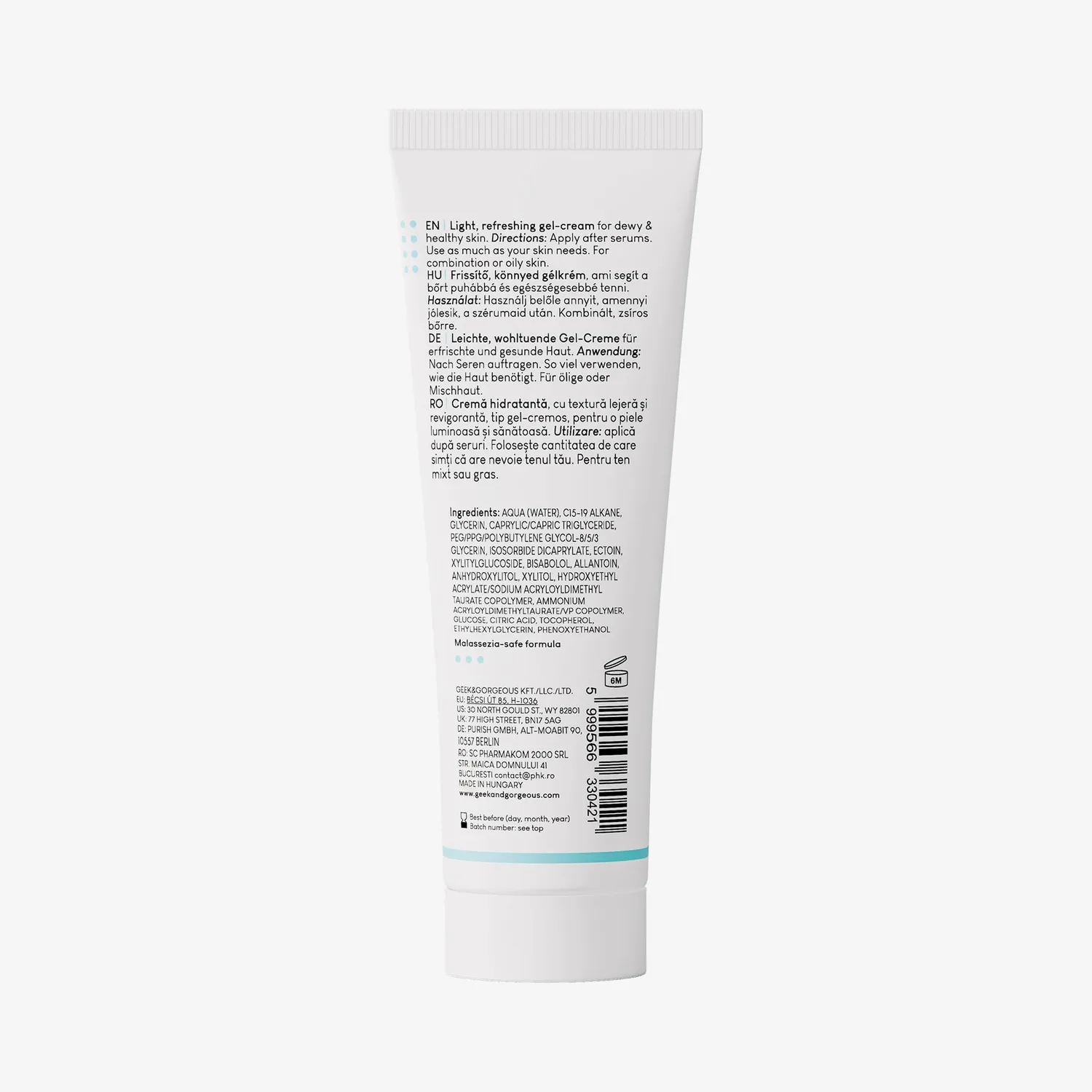 Geek & Gorgeous Hydration Station Gelcreme 50 ml für Mischhaut