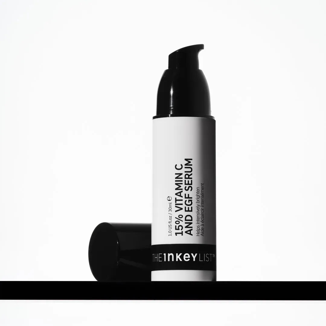 The INKEY List 15% Vitamin C EGF Serum 30 ml Pigmentflecken