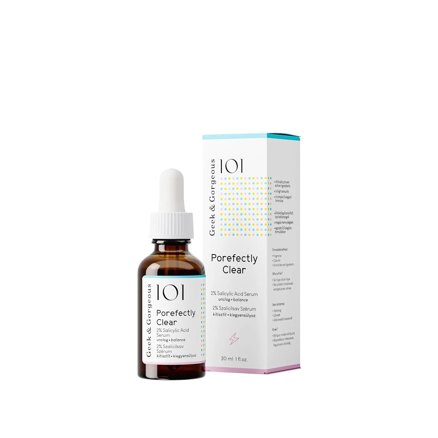 Geek & Gorgeous Porefectly Clear BHA Serum 30 ml 2% für ölige Haut