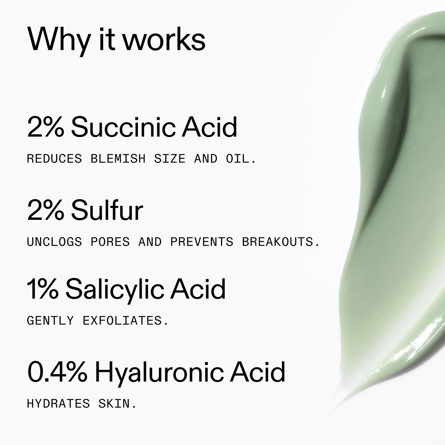 The INKEY List Succinic Acid Pickelbehandlung 15ml für unreine Haut