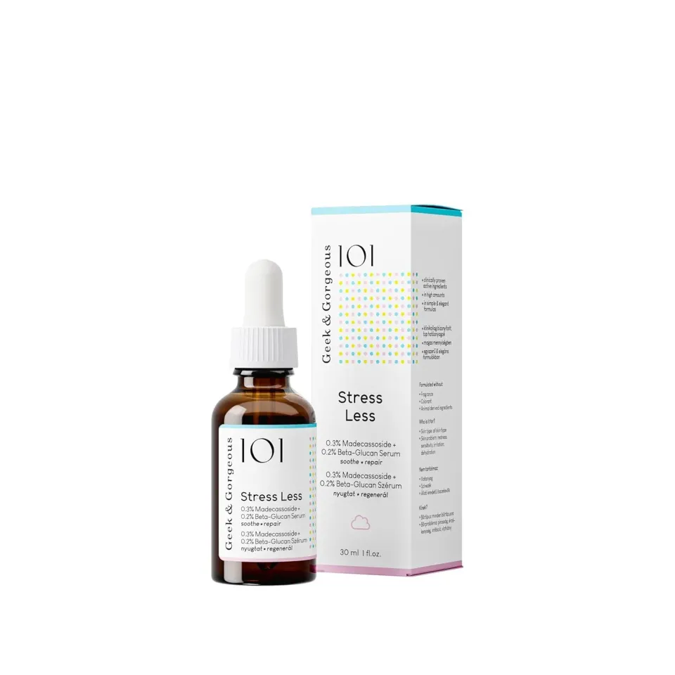 Geek & Gorgeous STRESS LESS Serum 30ml Beta-Glucan