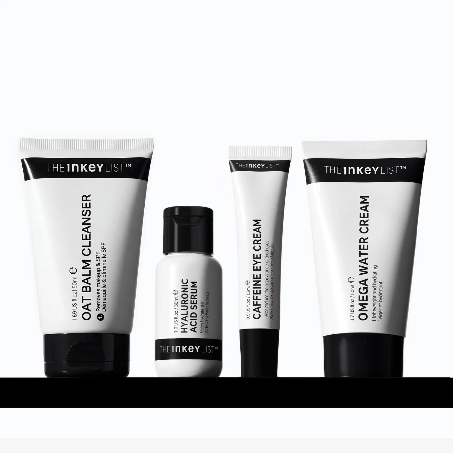 The INKEY List Travel Essentials Pflegeset 4-teilig Reise
