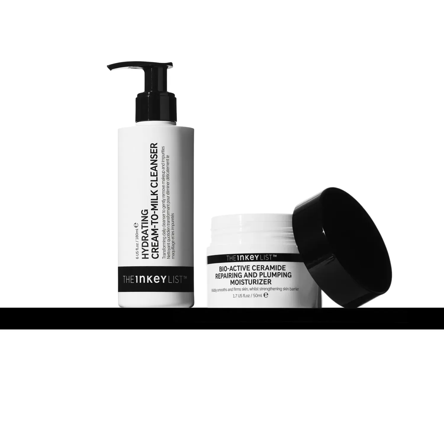 The INKEY List Cleanser & Ceramide Feuchtigkeits-Set