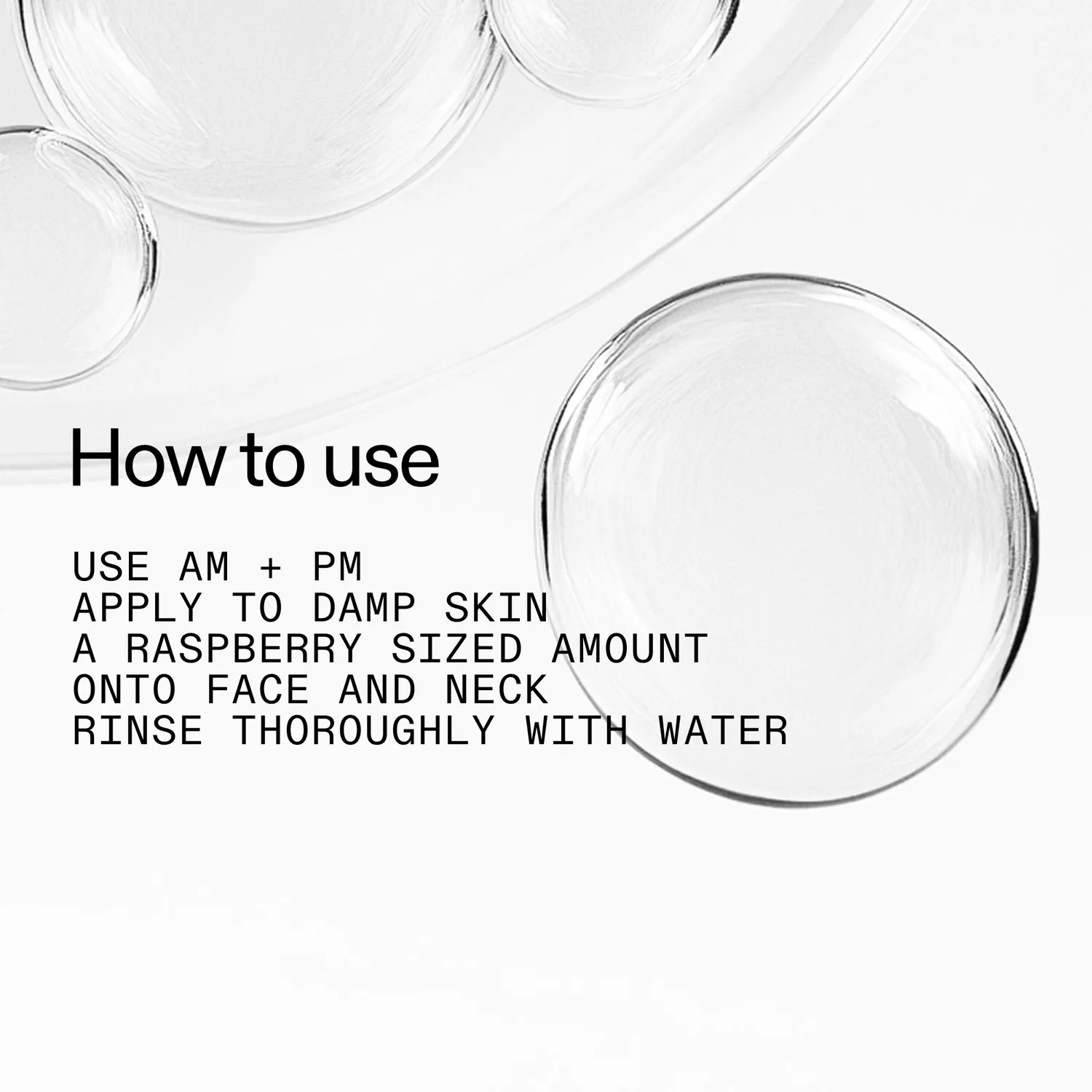The INKEY List Glycerin Reinigungsgel 180ml für sensible Haut