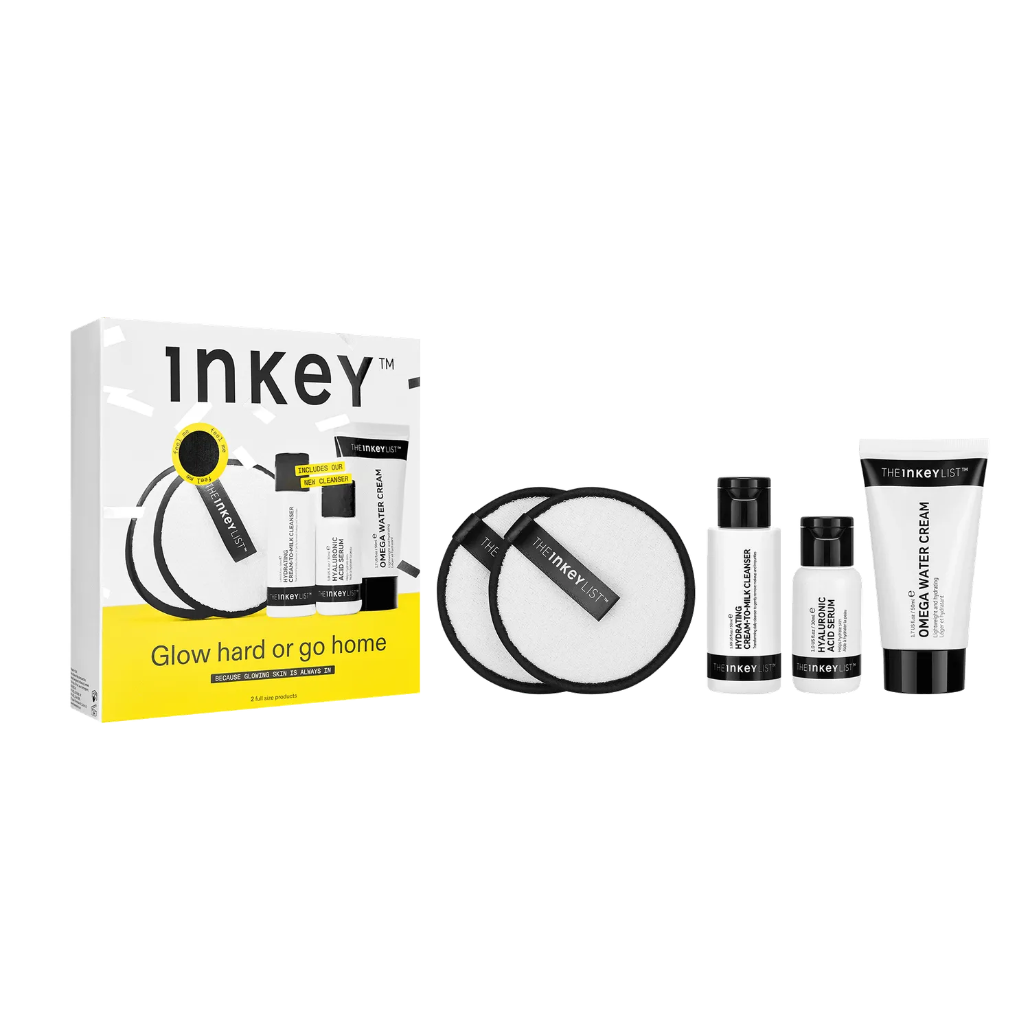 The INKEY List Glowing Skin Set Gesichtsset für strahlende Haut