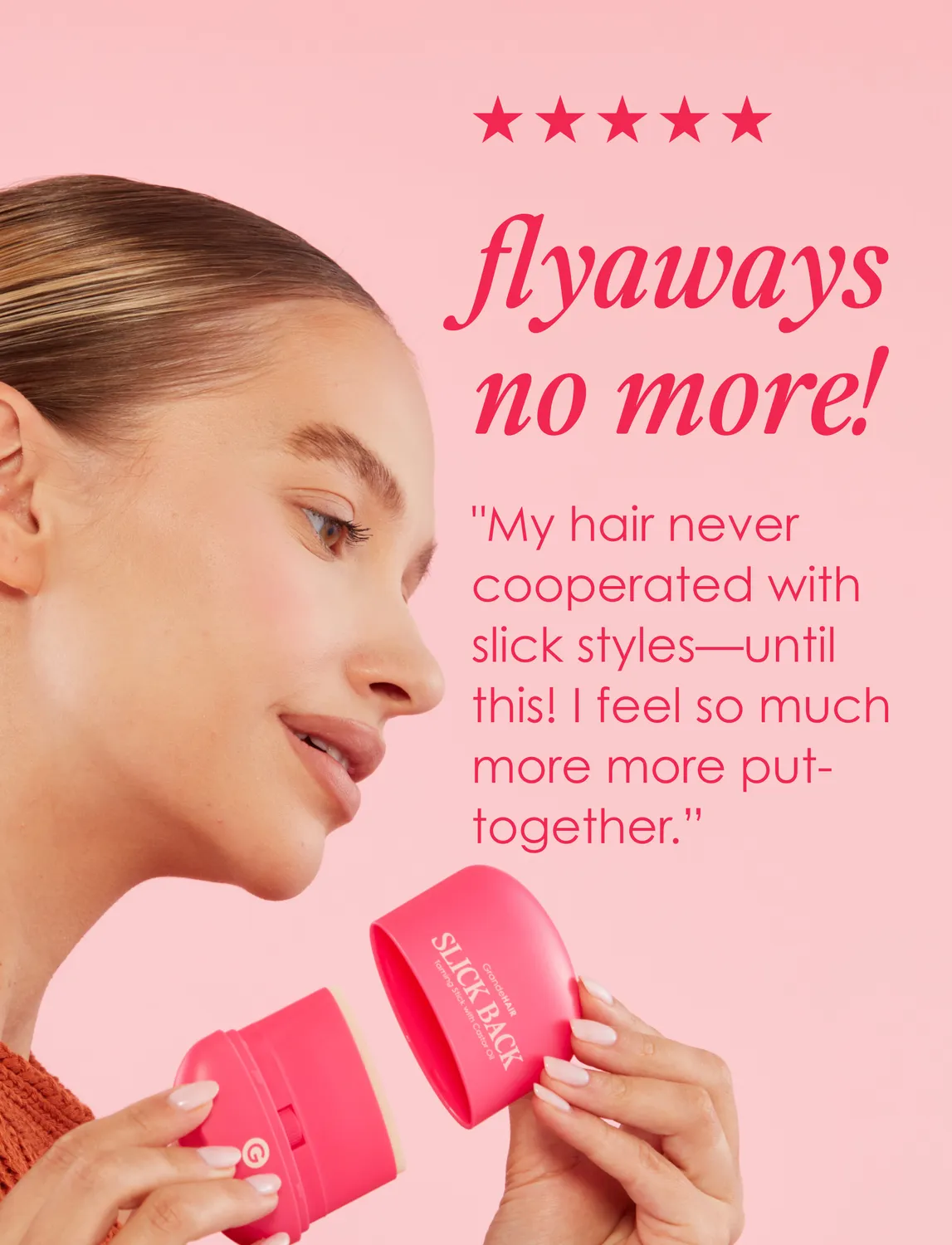 Grande Cosmetics GrandeHAIR Haarwachs Stick mit Rizinusöl