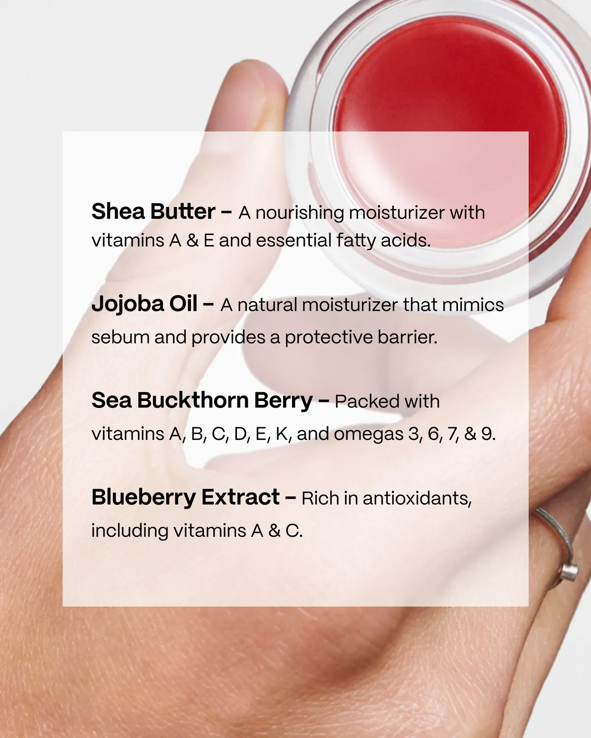 Mad Hippie Cheek & Lip Tint Make-up Poppy Jojoba