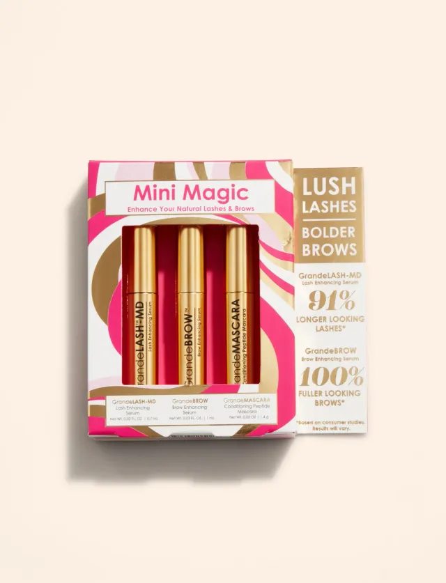 GRANDE Cosmetics Mini Magic Set Wimpernserum 3-teilig Reise