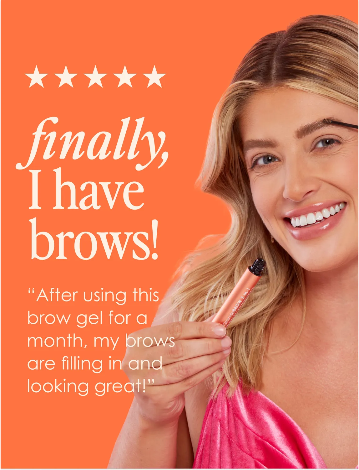 Grande Cosmetics GrandeBROW 2-in-1 Augenbrauengel Medium