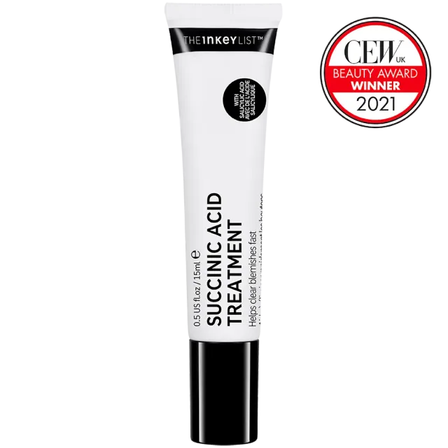 The INKEY List Succinic Acid Pickelbehandlung 15ml für unreine Haut