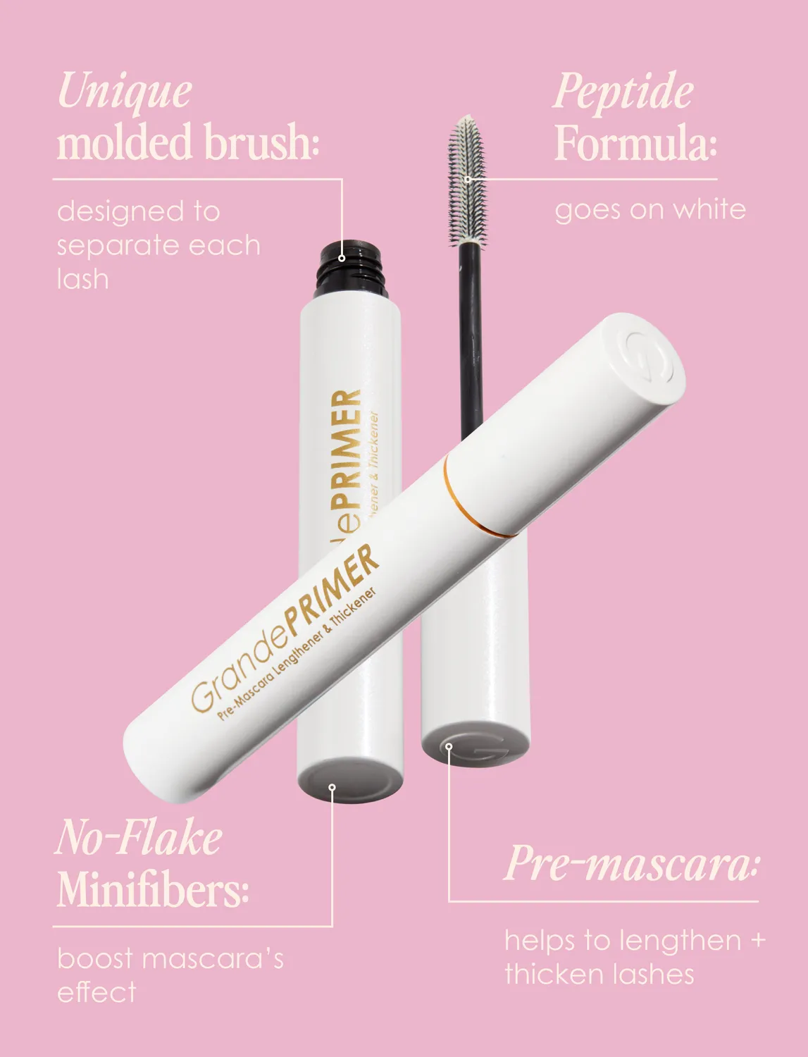 GRANDE Cosmetics GrandePRIMER Wimpernprimer Minifasern Full Size