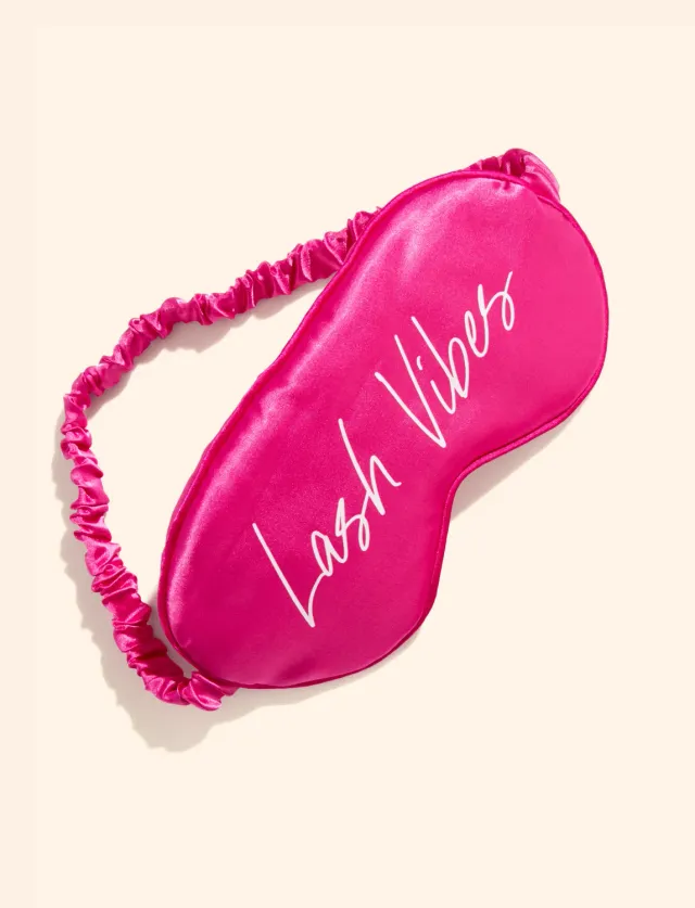 Grande Cosmetics Lash Vibes Sleep Mask Schlafmaske schwarz