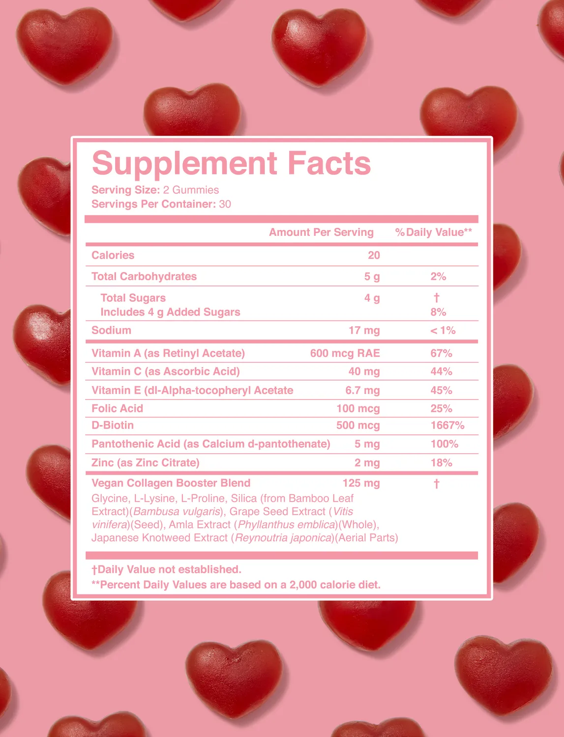 GRANDE Cosmetics GrandeGUMMIES Collagen Gummies Biotin Zitrus