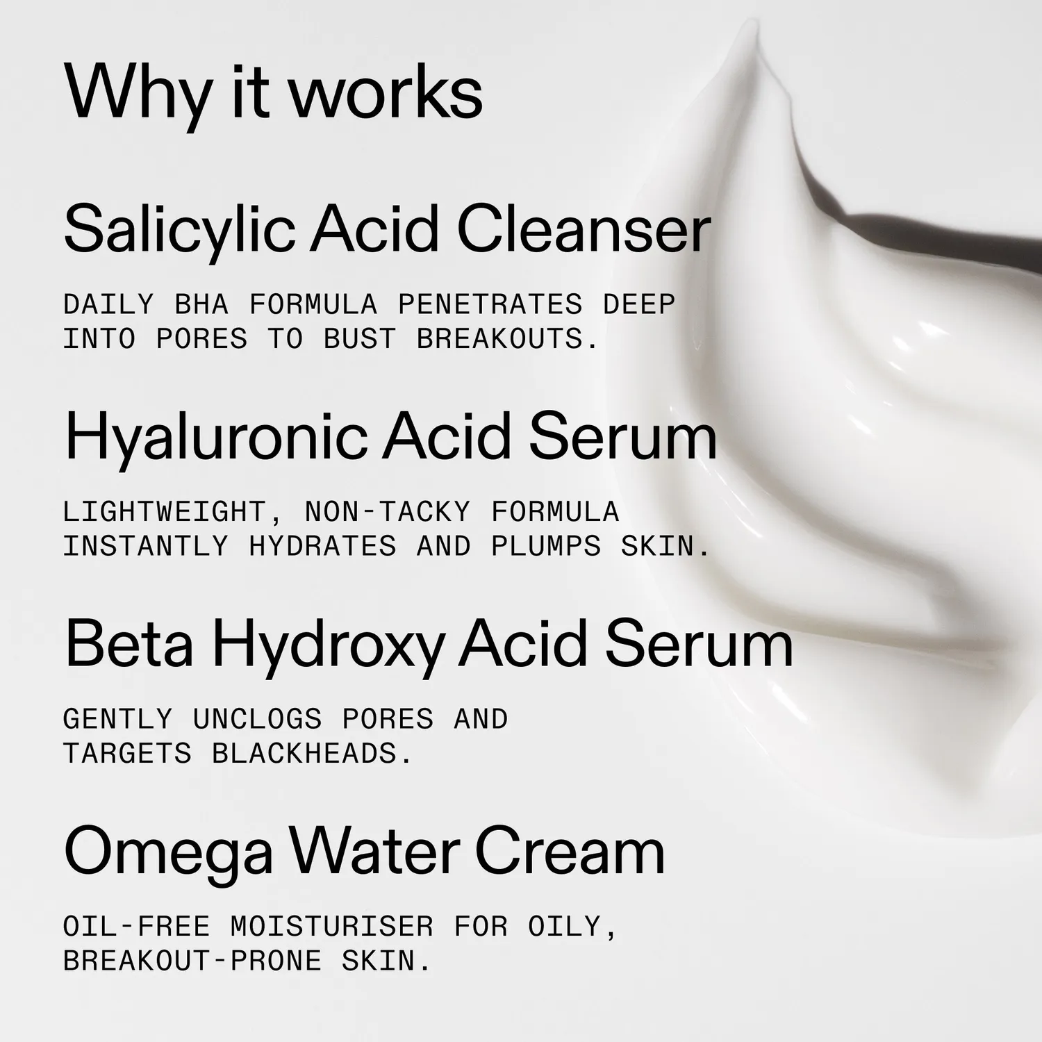 The INKEY List Blackhead Routine Pflegeset 4-teilig Mitesser