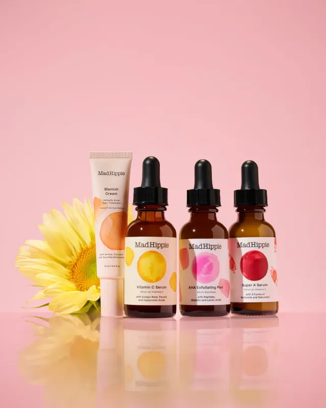 Mad Hippie Clear Skin Routine Gesichtspflege Set für unreine Haut