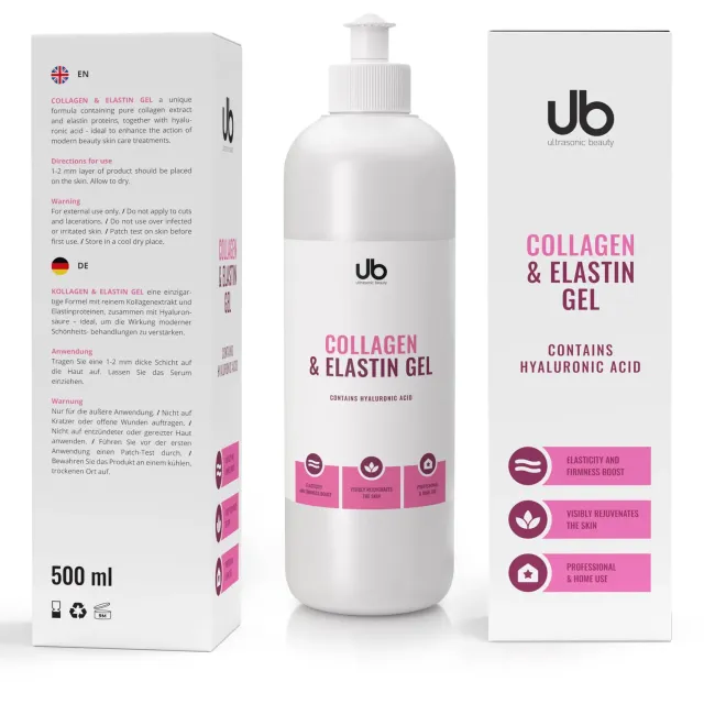 UB Kollagen & Elastin Ultraschallgel 500ml straffend